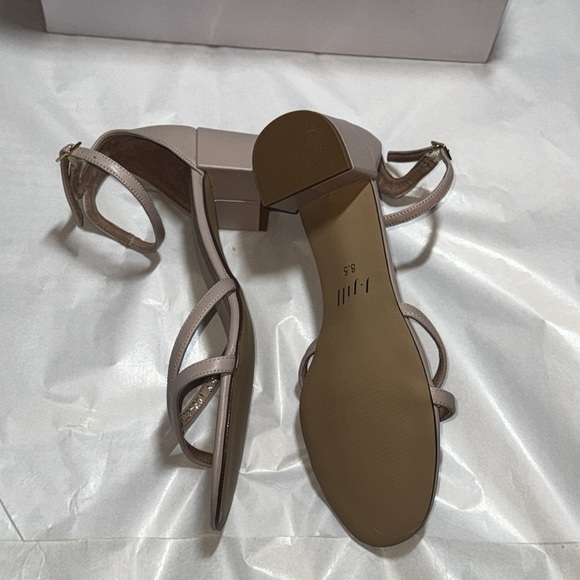 J. Jill Schu226261 Chablis ankle strap leather block heel sandals Sz 8.5 new - Picture 5 of 8